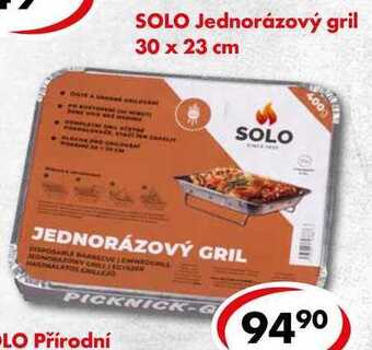 Solo jednorázový gril