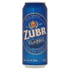 CBA Zubr classic světlé výčepní pivo 0,5l nabídka