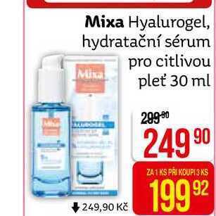 Teta Mixa hyalurogel, hydratační sérum pro citlivou pleť 30 ml nabídka