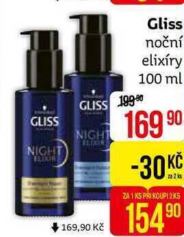 Teta Gliss noční elixíry 100ml nabídka