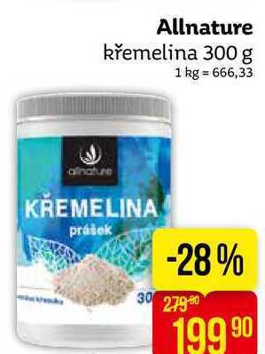 Teta Allnature křemelina 300 g nabídka