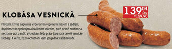 Jip KLOBÁSA VESNICKÁ nabídka
