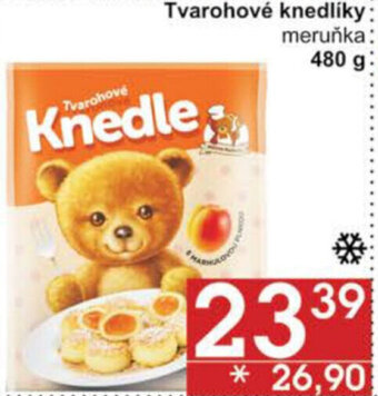 Jip Tvarohové knedlíky meruňka 480 g nabídka