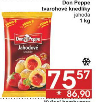 Jip Don Peppe tvarohové knedlíky jahoda 1 kg nabídka