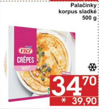Palačinky korpus sladké 500 g