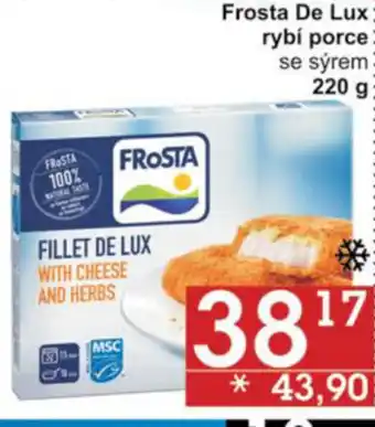 Jip Frosta De Lux rybí porce se sýrem nabídka