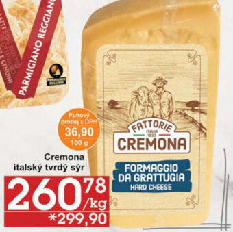 Jip Cremona italský tvrdý sýr nabídka