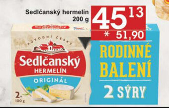 Jip Sedlčanský hermelín 200 g nabídka