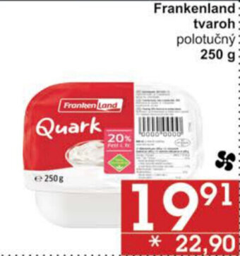 Jip Frankenland tvaroh polotučný 250 g nabídka