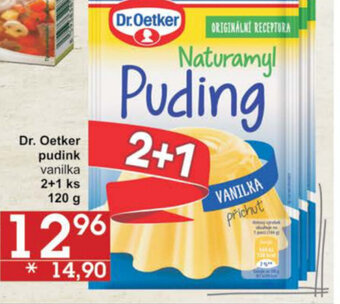 Jip Dr. Oetker pudink vanilka 2+1 ks 120 g nabídka