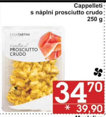 Jip Cappelleti s náplní prosciutto crudo 250 g nabídka