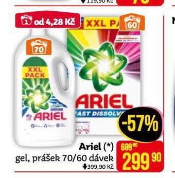 Teta Ariel prací prostředek nabídka