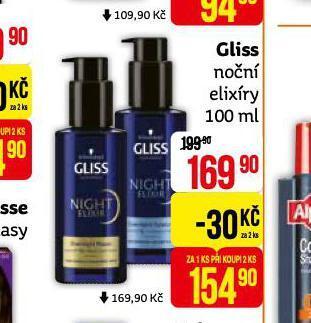 Teta Gliss noční elixír nabídka