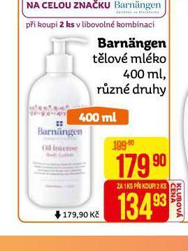 Teta Barnängen tělové mléko nabídka