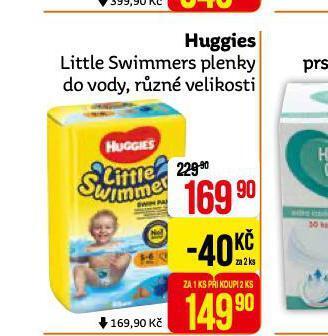 Teta Huggies plenky do vody nabídka