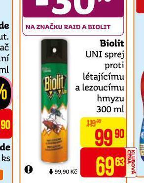 Teta Biolit uni sprej nabídka
