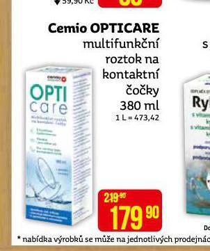 Cemio opticare multifunkční roztok na kontaktní čočky