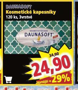 Norma Daunasoft papírové kapesníky nabídka