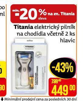 Teta Titania elektrický pilník na chodidla nabídka