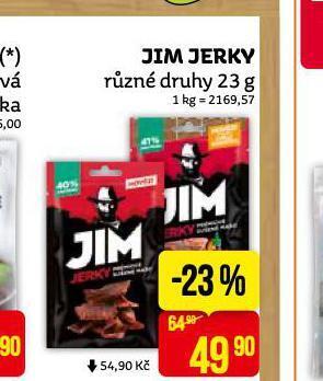 Teta Jim jerky nabídka