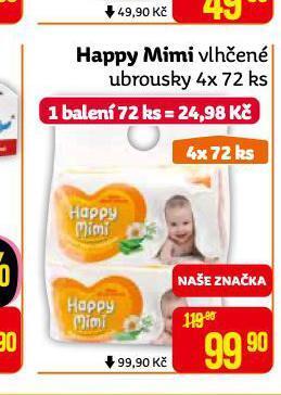 Teta Happy mimi vlhčené ubrousky nabídka