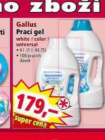 Norma Gallus prací gel nabídka