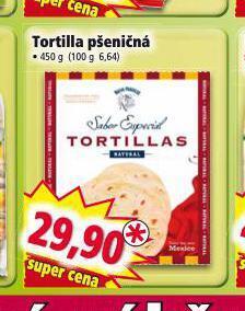 Norma Tortilla pšeničná nabídka