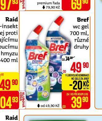Teta Bref wc gel nabídka