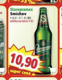 Norma Pivo staropramen nabídka