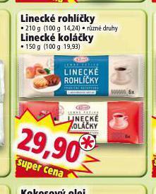 Norma Linecké koláčky nabídka