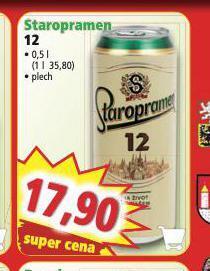 Norma Pivo staropramen nabídka