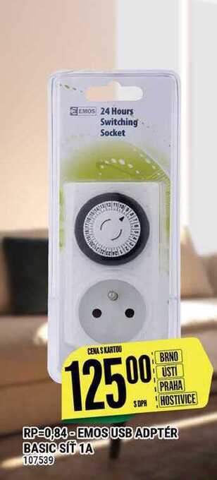 Tamda Foods Rp=0,84-emos usb adptér basic síť 1a nabídka