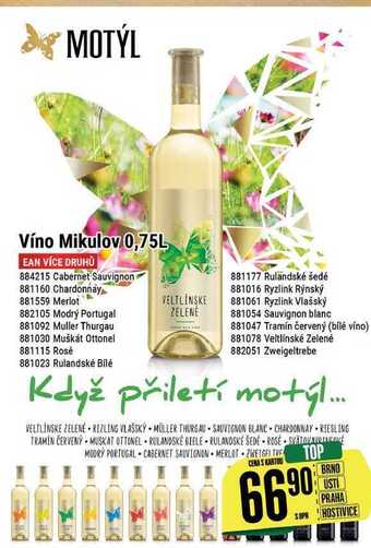 Tamda Foods Víno mikulov 0,75 l nabídka
