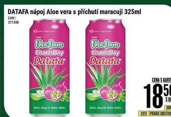 Tamda Foods Datafa nápoj aloe vera s příchutí maracuji 325ml nabídka