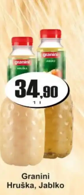 Granini Hruška, Jablko