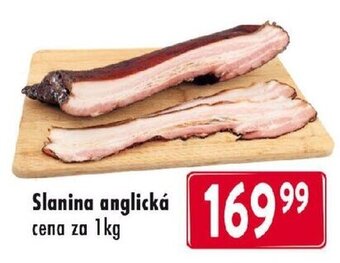 Qanto Slanina anglická cena za 1kg nabídka