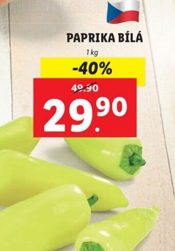 Lidl PAPRIKA BÍLÁ nabídka