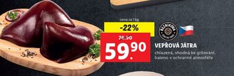 Lidl VEPŘOVÁ JÁTRA nabídka