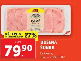 Lidl DUŠENÁ ŠUNKA nabídka