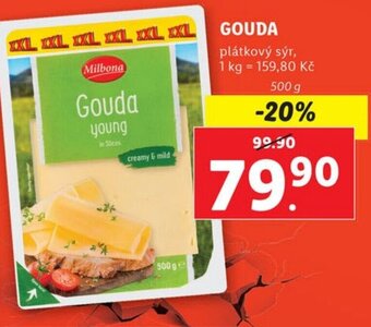 Lidl GOUDA nabídka