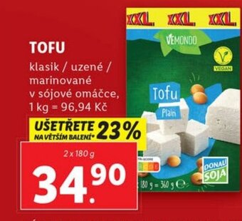 Lidl TOFU nabídka
