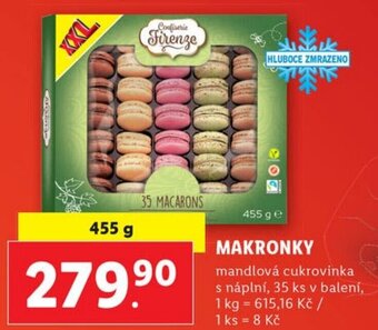 Lidl MAKRONKY nabídka