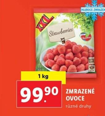 Lidl ZMRAZENÉ OVOCE nabídka