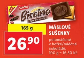 Lidl MÁSLOVÉ SUŠENKY nabídka