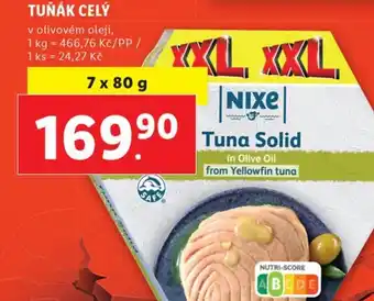 Lidl TUŇÁK CELÝ nabídka