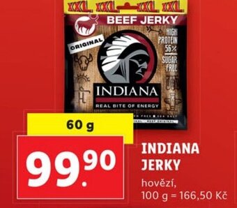 Lidl INDIANA JERKY nabídka