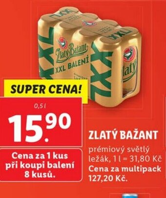 Lidl ZLATÝ BAŽANT nabídka