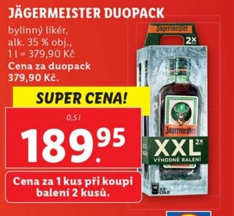 Lidl JÄGERMEISTER DUOPACK nabídka