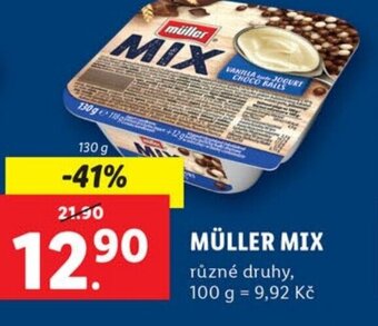 Lidl MÜLLER MIX nabídka
