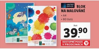 Lidl BLOK NA MALOVÁNÍ nabídka